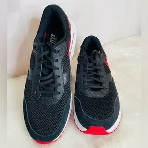 New Men’s Nike Air Max system  Black and Red Sneakers Size 10 Nike Air Max System Shoes Sneakers Black Red DM9537-005  main image 3